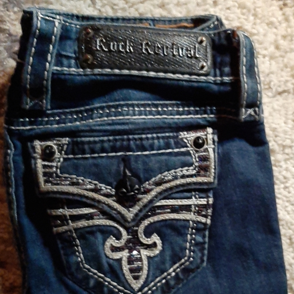 Rock revival jeans celine style